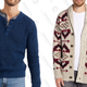 Schott NYC Southwestern Motif Cardigan, $170
Mollusk Henley Sweater, $128